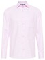 Eterna Modern Fine Structure Cotton Non-Iron Twill Shirt Rosa