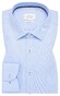 Eterna Natté Texture Cotton Non-Iron Basic Kent Shirt Light Blue