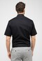 Eterna Original Poplin Short Sleeve Non-Iron Classic Kent Shirt Black