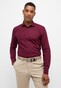 Eterna Original Shirt Cotton Poplin Non-Iron Classic Kent Wine Red