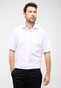 Eterna Original Shirt Lightweight Cotton Poplin Non-Iron Short Sleeve Overhemd Wit