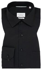 Eterna Original Shirt Lightweight Poplin Non-Iron Black