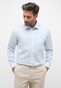 Eterna Original Shirt Lightweight Poplin Non-Iron Light Blue