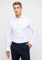 Eterna Original Shirt Plain Color Poplin Cotton Non-Iron White