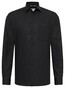 Eterna Original Shirt Plain Color Poplin Non-Iron Longer Sleeve Black