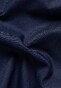 Eterna Original Shirt Poplin Cotton Non-Iron Uni Color Subtle Contrast Navy