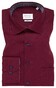 Eterna Original Shirt Poplin Non-Iron Cotton Classic Kent Wine Red