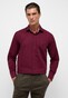 Eterna Original Shirt Poplin Non-Iron Cotton Classic Kent Wine Red