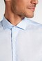 Eterna Original Shirt Poplin Non-Iron Shark Collar Light Blue