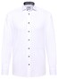 Eterna Original Shirt Poplin Non-Iron Shark Collar Overhemd Wit