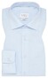 Eterna Original Shirt Poplin Plain Color Non-Iron Classic Kent Light Blue