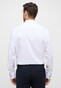 Eterna Original Shirt Pure Cotton Poplin Non-Iron Contrast Lining White