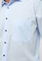 Eterna Original Shirt Uni Cotton Poplin Non-Iron Overhemd Sky Blue