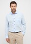 Eterna Original Shirt Uni Cotton Poplin Non-Iron Overhemd Sky Blue