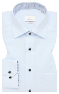 Eterna Original Shirt Uni Cotton Poplin Non-Iron Sky Blue