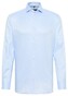 Eterna Performance Shirt Natté Stretch Texture Light Blue