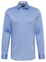 Eterna Performance Shirt Non-Iron Twill Stretch Blue