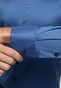 Eterna Performance Shirt Twill-Stretch Plain Color Easy Iron Overhemd Smoke Blue