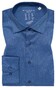 Eterna Performance Shirt Twill-Stretch Plain Color Easy Iron Smoke Blue