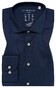 Eterna Performance Shirt Twill Stretch Plain Color Overhemd Navy