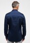 Eterna Performance Shirt Twill Stretch Plain Color Overhemd Navy