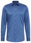 Eterna Performance Shirt Twill Stretch Plain Color Overhemd Smoke Blue