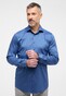 Eterna Performance Shirt Twill Stretch Plain Color Overhemd Smoke Blue