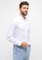 Eterna Performance Shirt Twill Stretch Plain Color Overhemd Wit