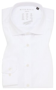 Eterna Performance Shirt Twill Stretch Plain Color White