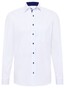 Eterna Pinpoint Oxford Cotton Non-Iron Classic Kent Overhemd Wit