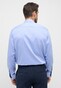 Eterna Pinpoint Oxford Cotton Non-Iron Classic Kent Shirt Blue