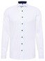 Eterna Pinpoint Oxford Cotton Non-Iron Overhemd Wit