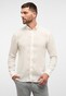 Eterna Premium 1863 Classic Button-Down Uni Color Linen Easy-Iron Shirt Off White