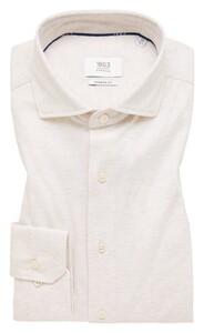 Eterna Premium 1863 Cotton Super Soft Jersey Easy-Iron Overhemd Cream