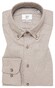 Eterna Premium 1863 Easy-Iron Flanel Check Overhemd Taupe