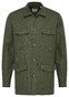 Eterna Premium 1863 Flanel Super Soft Plain Color Overshirt Groen