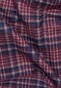 Eterna Premium 1863 Flannel Check Classic Button-Down Easy-Iron Shirt Wine Red