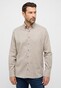 Eterna Premium 1863 Flannel Classic Button-Down Easy-Iron Shirt Taupe