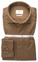 Eterna Premium 1863 Flannel Super Soft Shark Collar Shirt Caramel