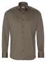 Eterna Premium 1863 Jersey Mercerized Cotton Non-Iron Luxury Softness Overhemd Taupe