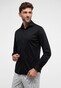 Eterna Premium 1863 Jersey Mercerized Cotton Non-Iron Luxury Softness Shirt Black