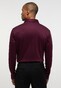 Eterna Premium 1863 Jersey Non-Iron Super Soft Long Sleeve Poloshirt Burgundy