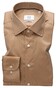 Eterna Premium 1863 Luxury Gentle Shirt Plain Color Non-Iron Cotton Overhemd Beige