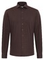 Eterna Premium 1863 Luxury Super Soft Jersey Cotton Wool Blend Shirt Brown