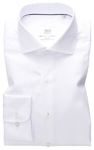 Eterna Premium 1863 Luxury Twill Two-Ply Non-Iron Cotton Overhemd Wit