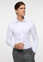 Eterna Premium 1863 Luxury Two-Ply Cotton Subtle Stripe Contrast Shirt White