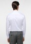 Eterna Premium 1863 Luxury Two-Ply Cotton Subtle Stripe Contrast Shirt White