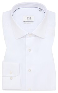 Eterna Premium 1863 Luxury Two-Ply Twill Overhemd Wit