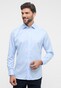 Eterna Premium 1863 Luxury Two-Ply Twill Shirt Light Blue