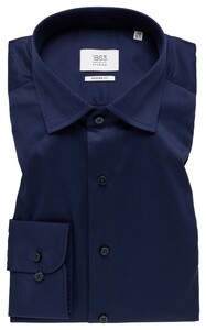 Eterna Premium 1863 Luxury Two-Ply Twill Shirt Navy